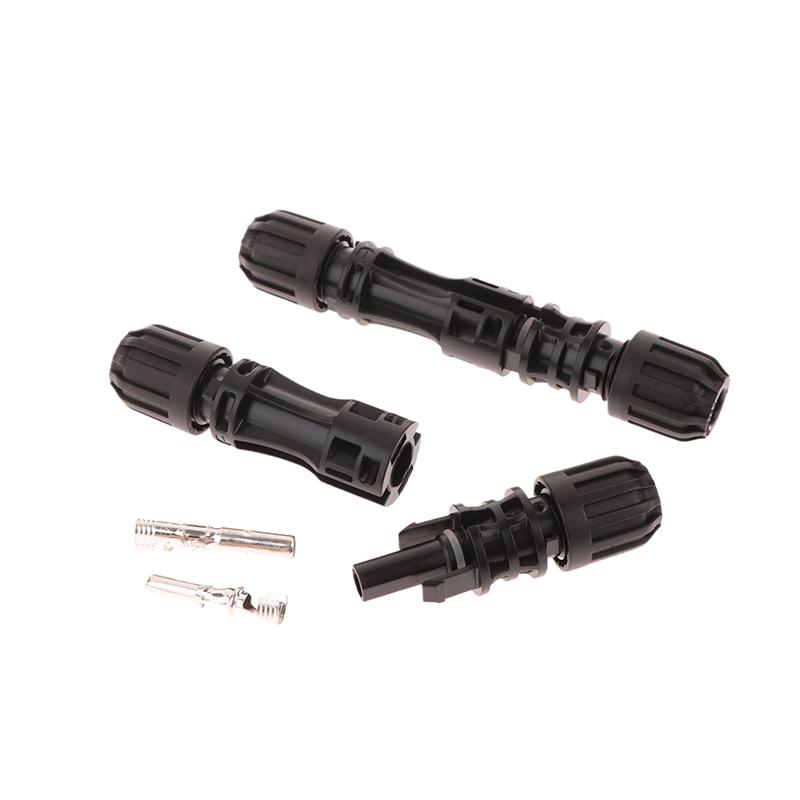 Solar Connectors 30A 1500V Male/Female Ip68 Waterproof Solar Connectors Solar Panel Waterproof Plug Connectors