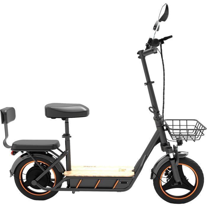 Scooter Électrique KuKirin C1 Pro - Moteur 500 W -- Batterie 48 V 26 Ah - Pneus 14 Pouces - Autonomie 100 Kilomètres