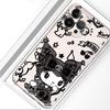 Sanrio Cool Kuromi Etui do iPhone 17 Pro Max 14 Plus XR 7 8 11 15 13 Pro XS Max 12 Mini Air 16 Miękki Pokrowiec na Telefon