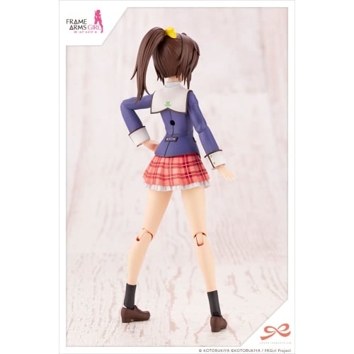 Kotobukiya (KOTOBUKIYA) Gennai Ao (Wakaba Girls' High School, Winter Uniform) from "Sousai Shojo Teien" 1/10 Scale Plastic Model JK004, Approximately