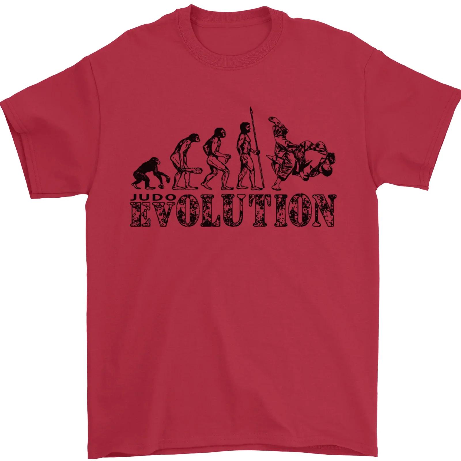 Evolution Of Judo MMA Martial Arts Funny Mens TShirt Cotton Mens 100 Cotton Casual Tshirts Loose Top Size S3XL S