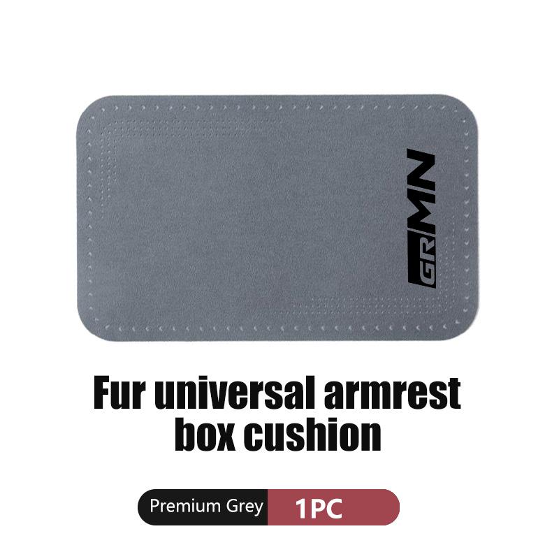 For S1 Car Armrest Box Pad Suede Auto Armrest Mat Car Accessories GRsport Yaris Corolla Rav4 CHR Auris Cruiser Highlander JH0