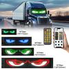 LED Devil Eye Light for Car Truck Windshield Animated LED Matrix Panel Sign Flexible Programmable Digital Display Light APP