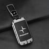 drvfj6 Car Smart Remote Key Case Full Leather Cover Protection Holder Shell For Volvo Polestar 2 Polestar 3 2023 2024 Keyless Keychain
