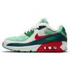Nike Air Max 90 Cushioning Abrasion Resistant Breathable Low top Running Shoes Women's Green White Red DC1621-100