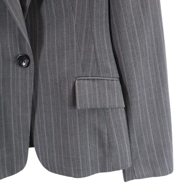 Green Label Relaxing Suit Setup 36 Gray X Pink UNITED ARROWS Women Used