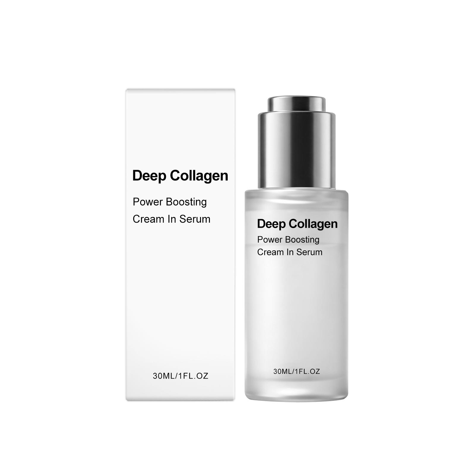 Moisturizing collagen facial essence, moisturizing, softening, caring for the skin, daily moisturizing and even facial care essence 30ml