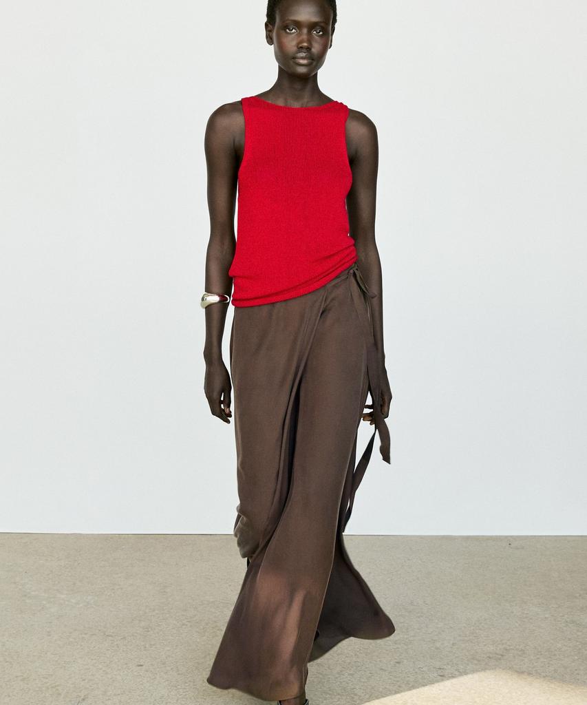 Masimodutti Fluid Skirt Pants