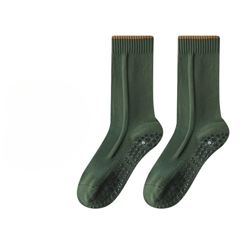 Yoga Socks, Women's Anti-slip Mid-calf Pilates Socks, Sports Floor Socks, Summer Women's Long Stockings