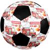 Fire Truck Theme Size 5 Soccer Ball, Suitable for Both Indoor and Outdoor Matches, a Gift Suitable for Everyone.