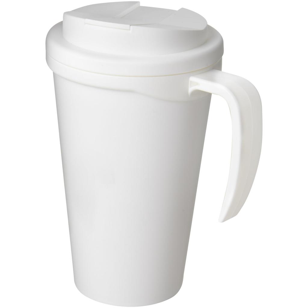 Americano "Grande" 350 ml mug with spill-proof lid White