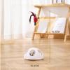 Interactive Spring Feather Cat Toy with Suction Cup Non-slip Detachable Training Exercise Hunting Teaser Wand Playful Kittens