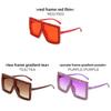 White Frame Square Eyewear With Pc Material For Stylish Outdoor And Stage Performances