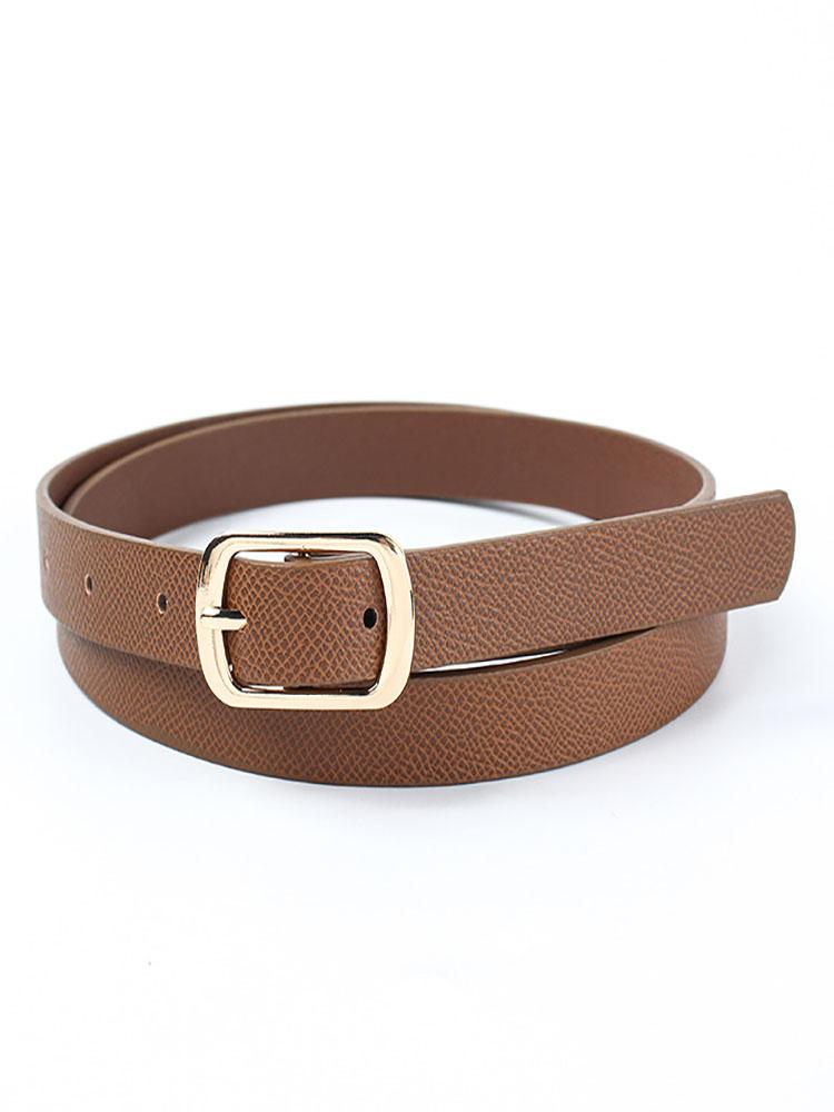 Ladies' Belt Fashionable Retro Versatile Decoration Paired With Jeans Thin Belt