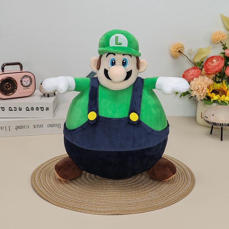 Mario Spiel Plüschpuppe Ball Mario Dicker Bauch Fett Luigi Sumo Puppe