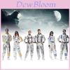 Stylish Unisex M-xl Couple Costume Inspired By The Wandering Earth For Halloween Fun