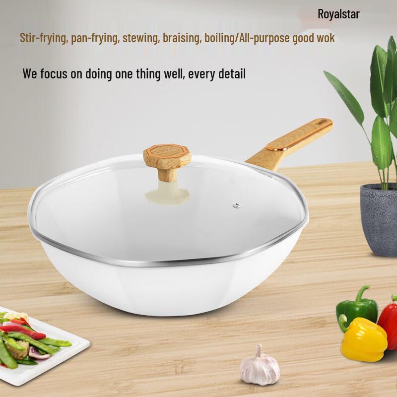 Royalstar Octagonal Energy-Saving Wok