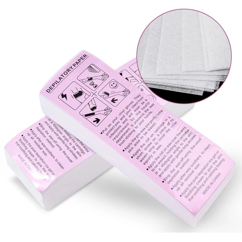 50/100 Yards/roll Wax Strips For Hair Removal Nonwoven Body Cloth Hair Remove Wax Paper Rolls High Quality Hair Removal Epilator