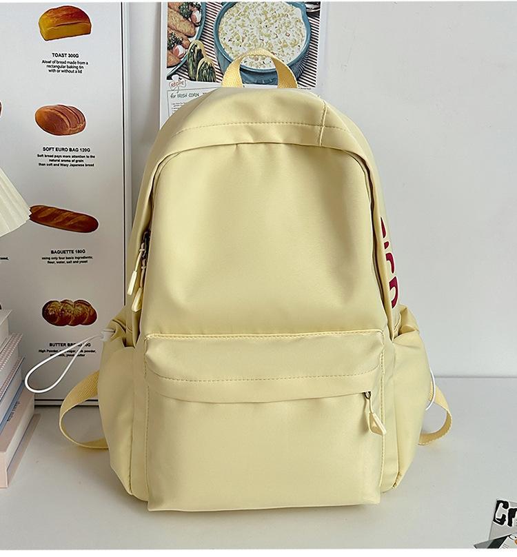 Schoolbag Japanese Ins Wind Soft Girl Cute Backpack Small Simple Casual College Student Lightweight Fresh Backpack