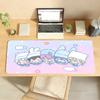 Kpop P-PLAVE Cartoon Mouse Pad Anti Slip Rubber Edge Locked Thickened Laptop Gaming Desk Mat