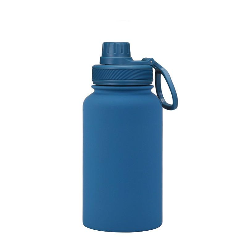 650ml Vacuum Insulated Stainless Steel Travel Water Bottle Outdoor Sports Office Daily Use Leakproof Portable 12H