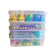 Sundries Storage Organizer for Toys, Building Blocks, and Small Parts with Compartmentalized Drawers