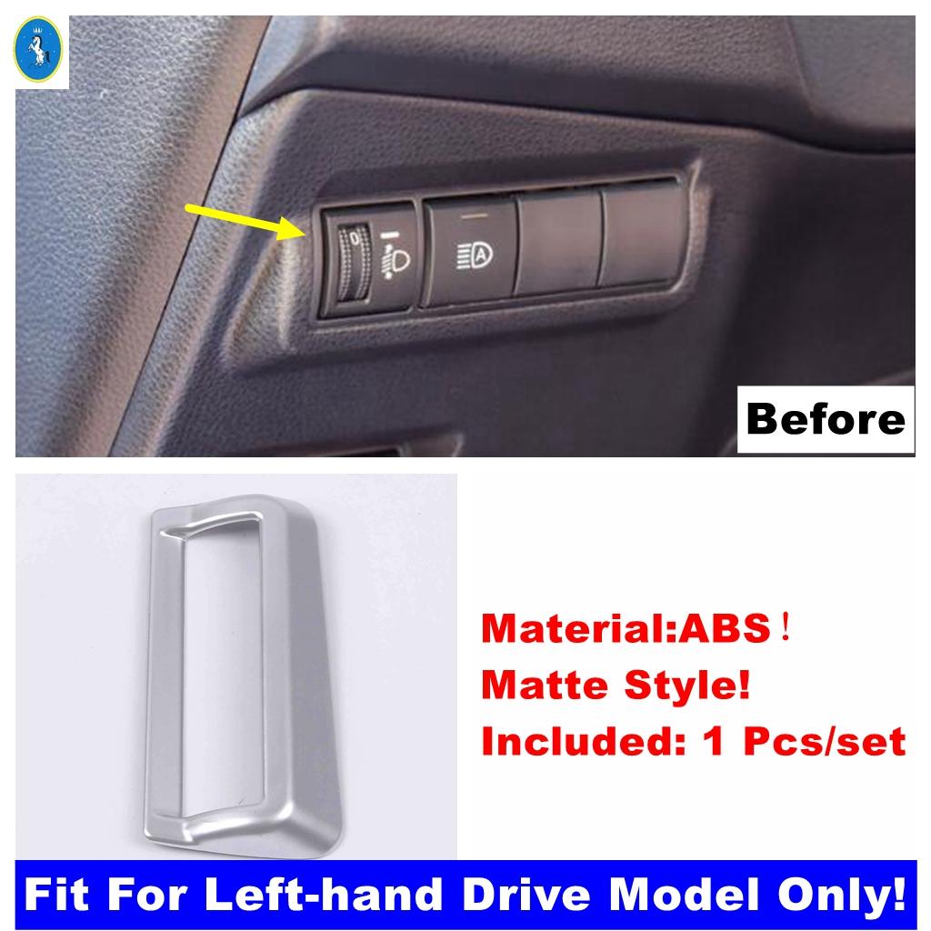 Декоративная накладка на рамку рычага переключения передач / внутренней ручки двери / дефлектора кондиционера, аксессуары для Toyota Corolla Cross - 2024 Head Lights Switch