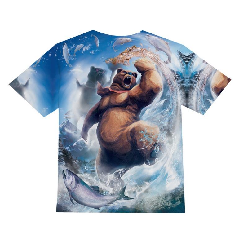 

Футболка мужская женская с рисунком портрета тигра, льва, леопарда, 3D цифровая печать, свободный топ с короткими рукавами Футболки мужские 6XL