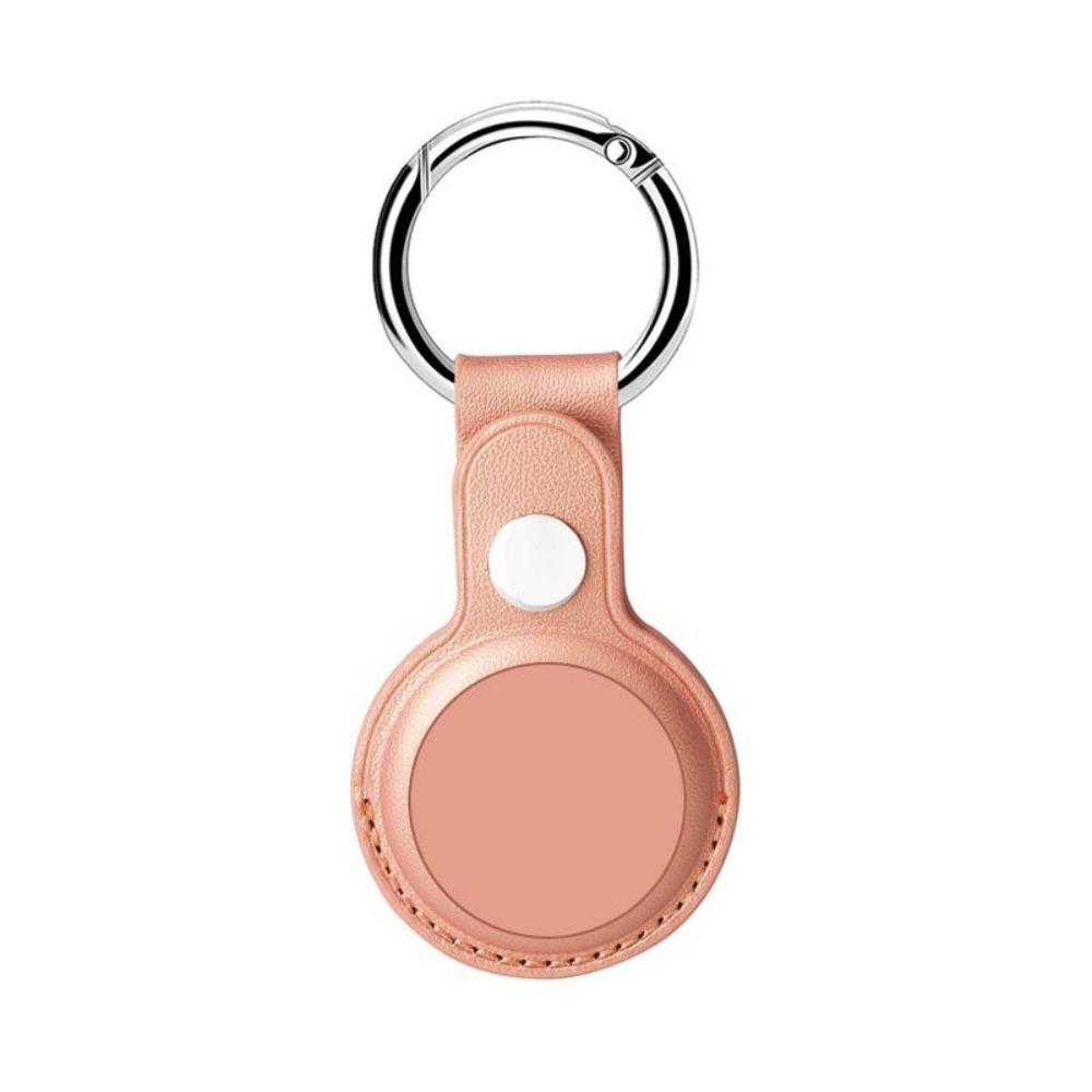 Für Apple Airtags Schlüsselanhänger Hülle Abdeckung Wasserdichter Schlüsselanhänger Ring PU Anti-Lost Gepäckanhänger Zubehör Schlüssel für Airtag Stoßstange Schale