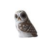 Hand-Carved Owl Figurine, Small Forest Bird Sculpture, Wooden Wildlife Animal Statue for Desk, Home Decor, Gift for Bird Lovers