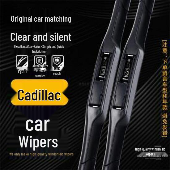 Frameless Wiper Blades for Cadillac CT5/XTS/XT4/XT5/XT6/SRX/ATSL Cadillac CTS 2007-2013