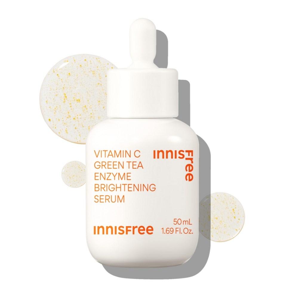 Innisfree Vitamin C Green Tea Enzyme Dark Spot Toning Serum, 50ml