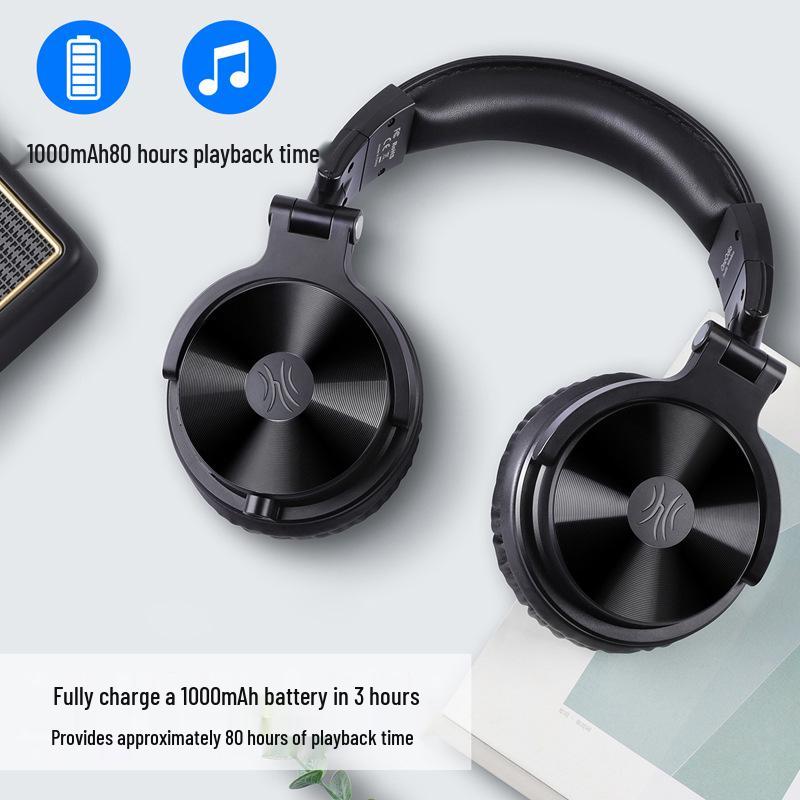 OneOdio Wireless Over-Ear Bluetooth Monitoring Headphones with Wired Stereo Option