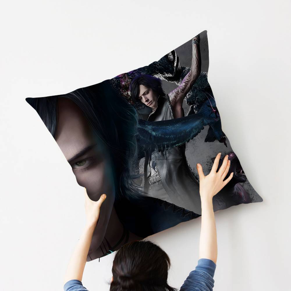 Devil May Cry Game Pillow Anime Pillow Sofa Bed Head Pillow Cover Cushion Cover 45x45 Cm Fashion