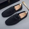 Fashion Men Casual Shoes Suede Luxury Brand Soft Loafers Male Lazy Shoes Breathable Comfort Slip-on Mens Driving Shoes Moccasins
