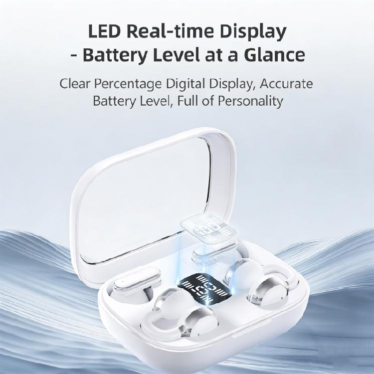 1Set Bluetooth-compatible Wireless Earbuds Providing Noise Isolation Clear Auditory Long Playing time Comfortable Wear