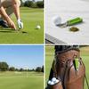Golf Divot Repair Tool Grooves Cleaner Golf Fork Lawn Maintenance Repair Tool Foldable Pitchforks Turf Tool Enduring