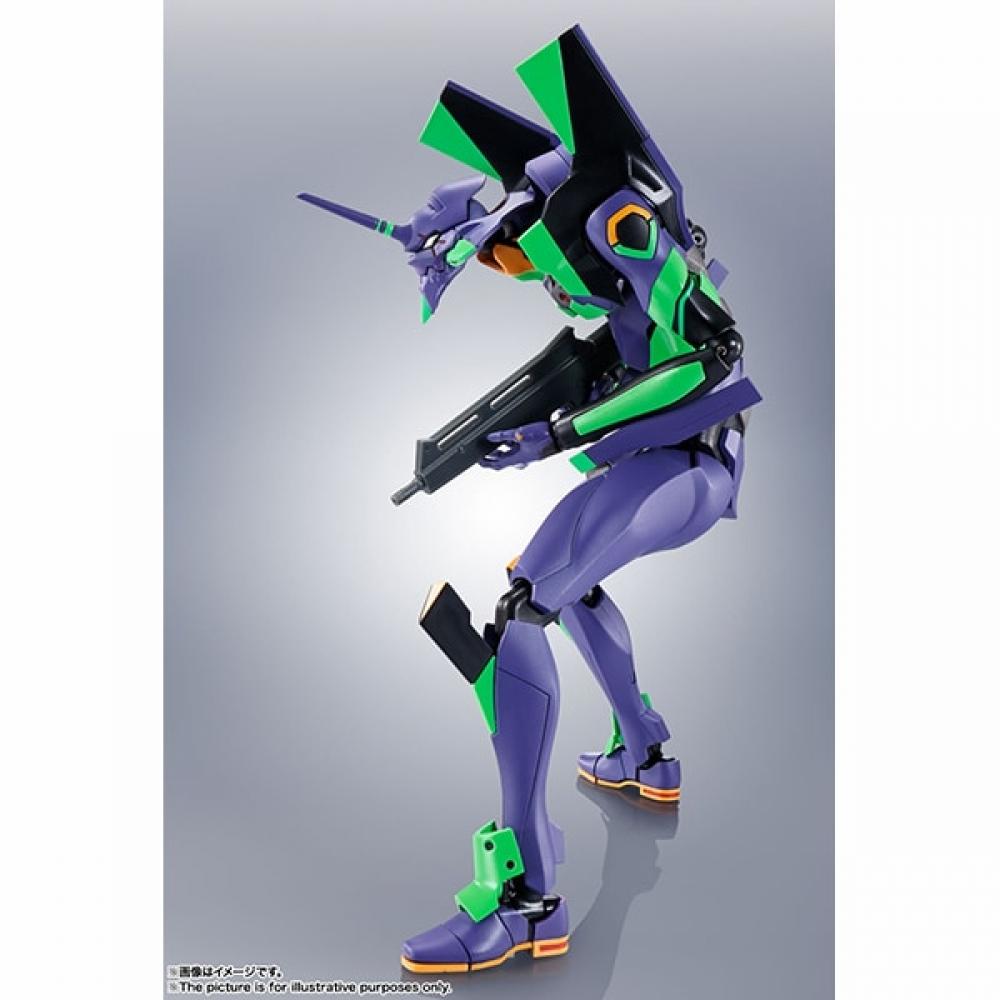 Bandai Robot Spirits Renewal Color Edition Eva Unit 01 + Kassius-Lanze