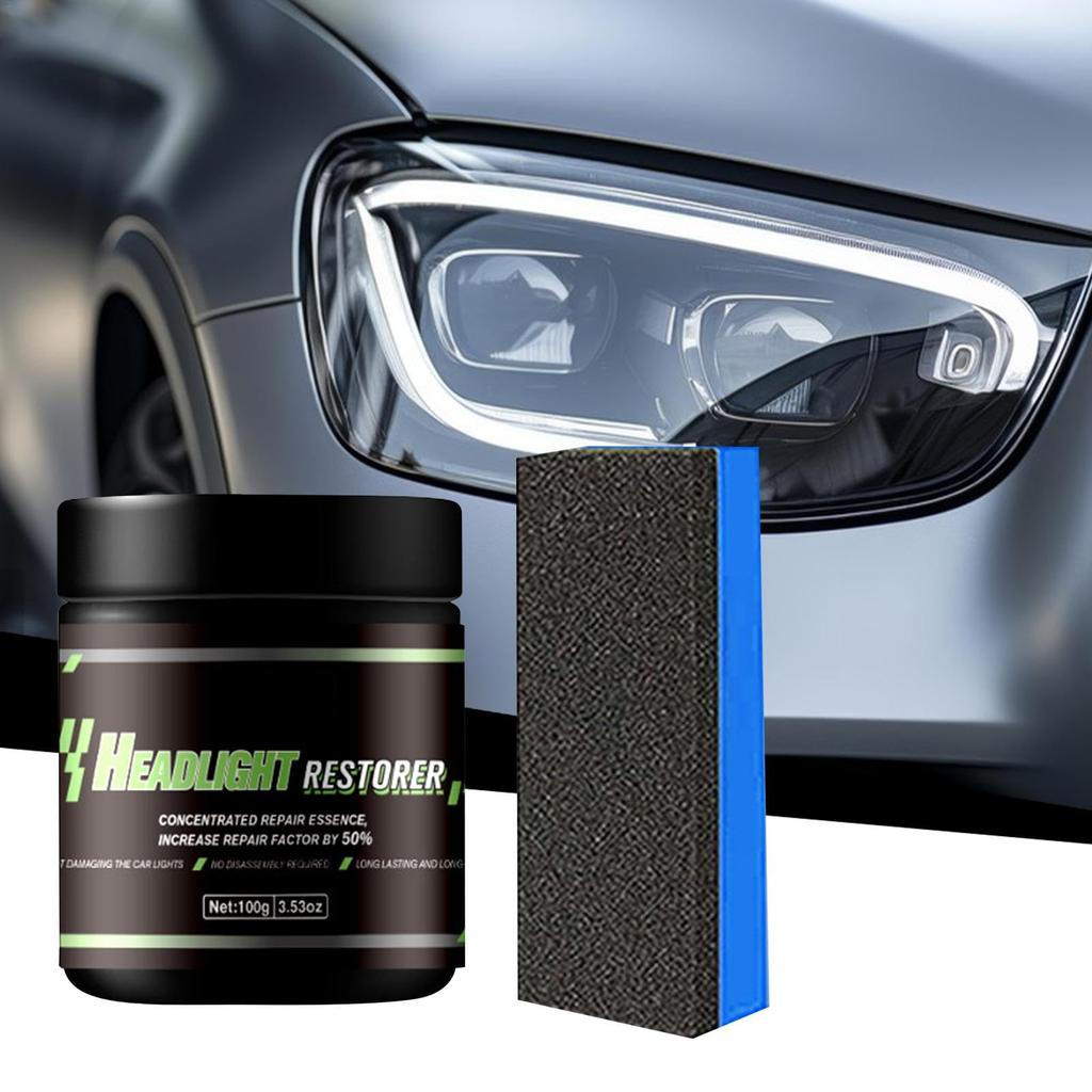 Headlight Restoration, Headlight Clearcoat - Car Headlight Repair Milk for Car Lights Brighten Up