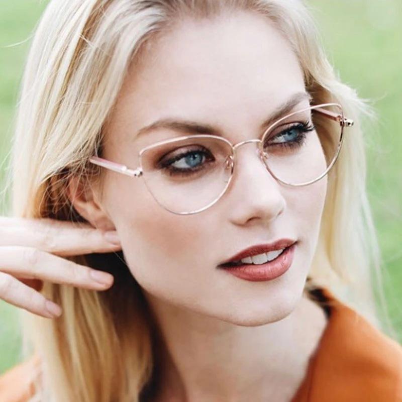 

Ladies glasses, cat s eye metal glasses.