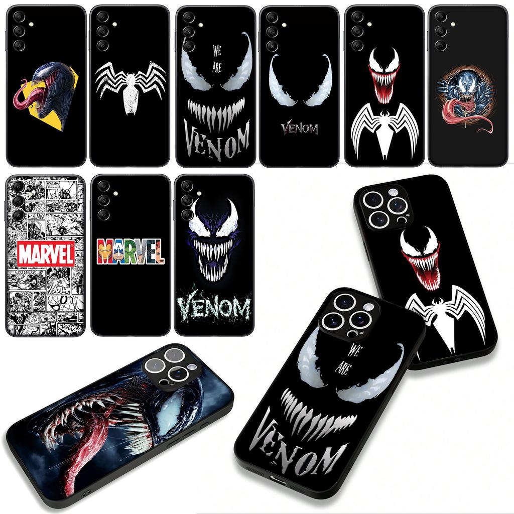 Marvel Venom Cover Phone Case for Xiaomi Poco F7 F6 F8 Ultra F5 X7 X6 X5 X3 NFC M7 M6 Pro C85 C75 C65 C71 C61