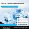 Compatible with Apple iPhone 16 Pro Max, 15 Plus, 13 - Genuine PD Fast Charging Ice Cube Charger Head