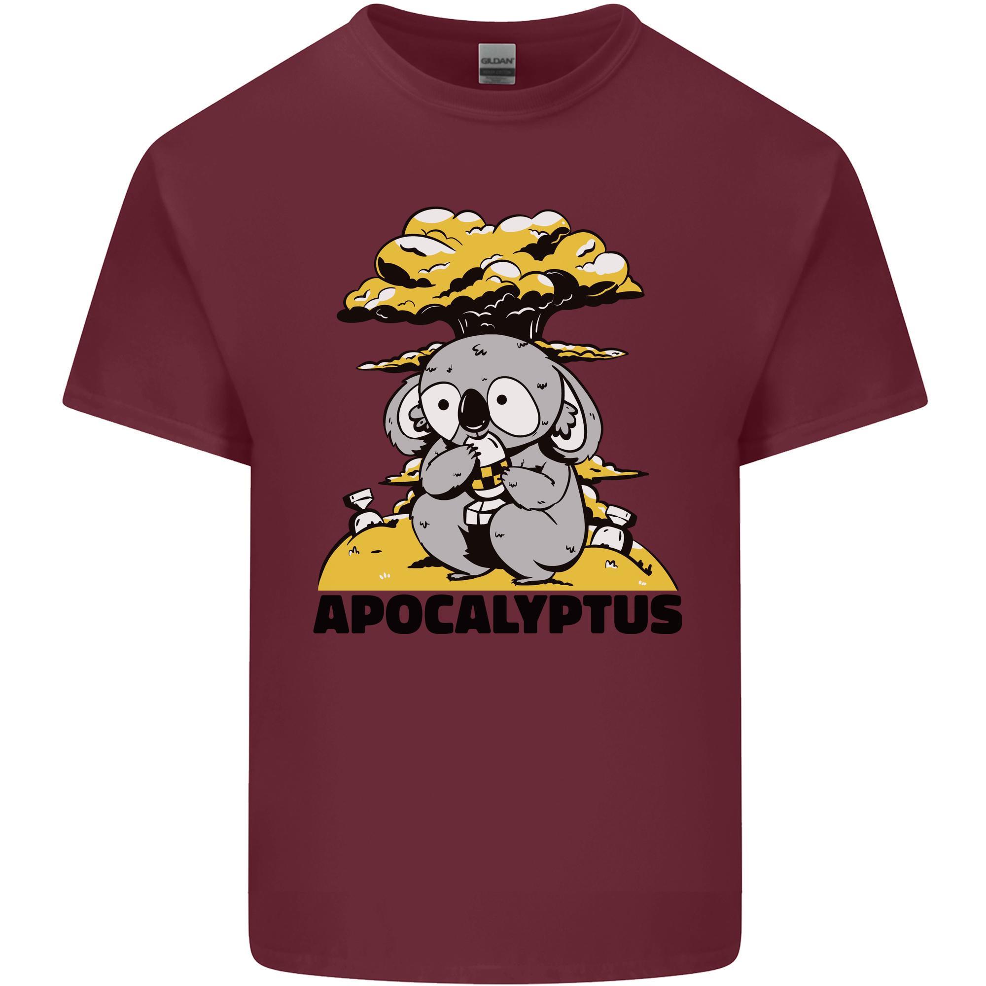 Apocalyptus Koala Bear Climate Change Armageddon Unisexs Light Cotton TShirt S