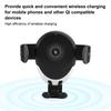 10W Large Power Quick Charging   Outlet Gravity 360 Degrees Rotation High Efficiency Car Bracket Wireless