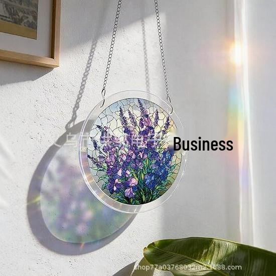 Acrylic Puzzle Sun Catcher Window Hanging Ornament - Home Decor