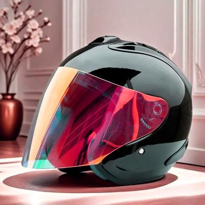 SZ Ram 4 Bright Black Half Helmet Men and Women Motorcycle Off-Road Summer Helmet Downhill Racing Mountain Cross Casco Capacete
