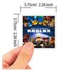 C-209 Roblox Bright Film Stickers - 51 Sheets for DIY Journals, Cards, Suitcases, and Computers.