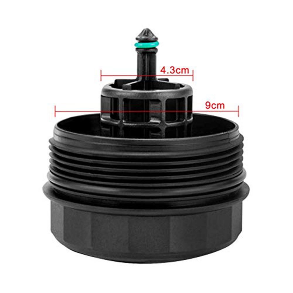BMW 525i Engine Oil Filter Housing Cover, 11427525334 917-056.