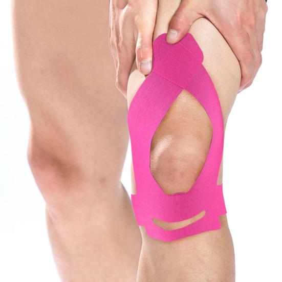 Knee Support Tape for Knees Precut Waterproof Elastic Athletic Tape for Knee Pain Relief Stability Breathable Muscle
