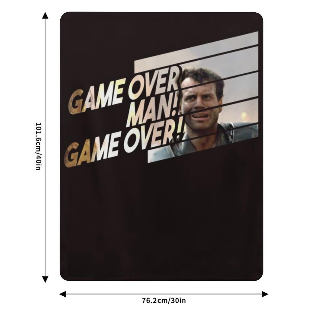Private Hudson from Aliens Game Over Man! Game Over! Classic Throw Blanket Luxurious Soft Blanket Holiday Gift for Family